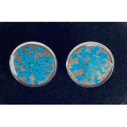 Earrings "Blue Day"